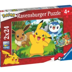 Palapeli Ravensburger Pokémon 2x24 palaa