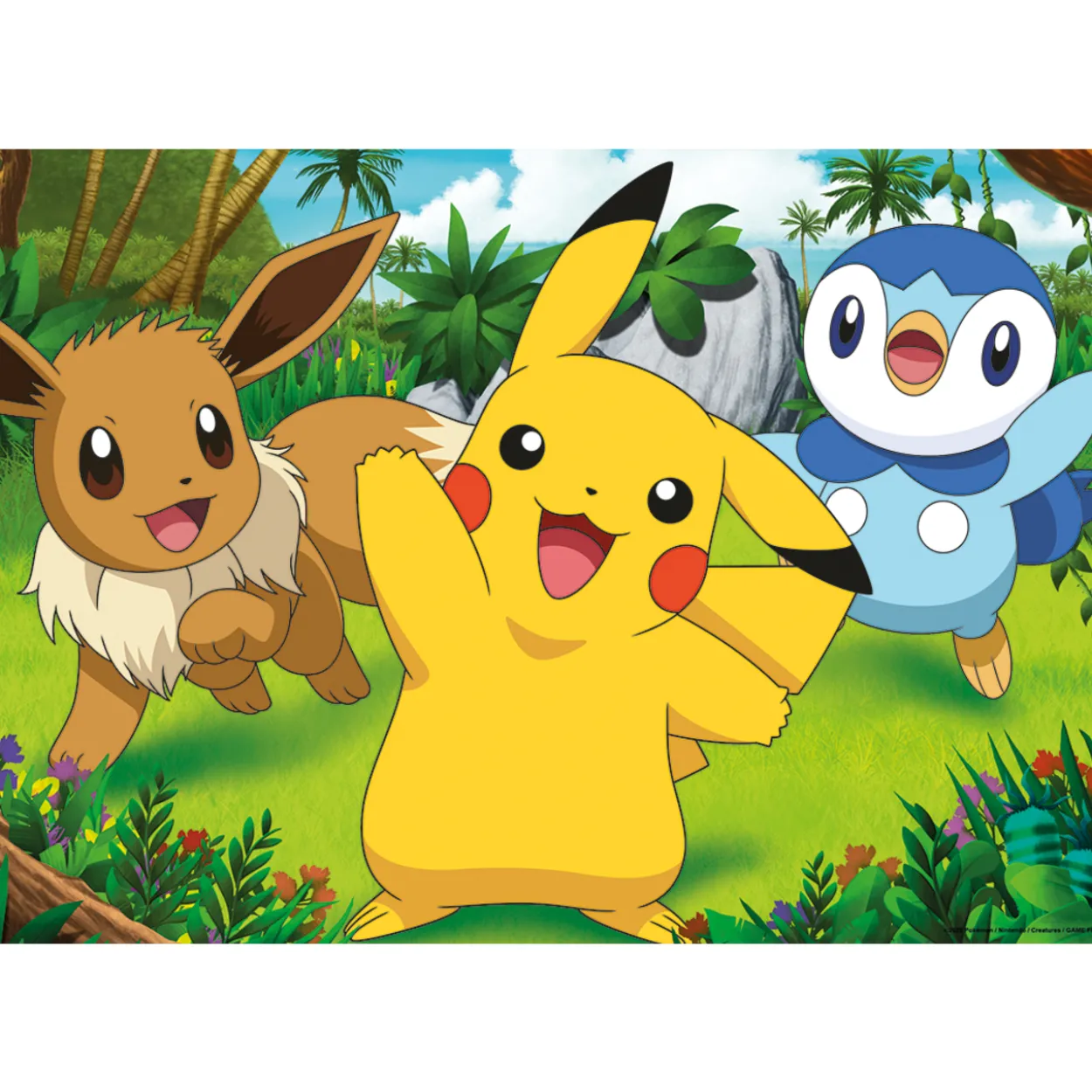 Palapeli Ravensburger Pokémon 2x24 palaa