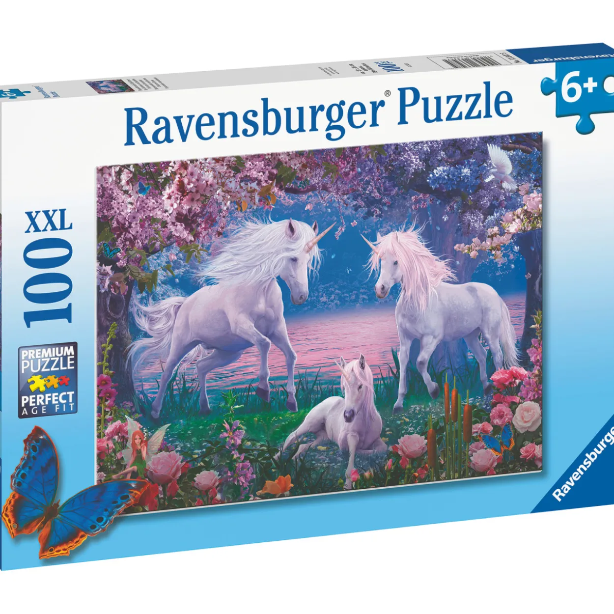 Palapeli Ravensburger Unicorns 100 palaa