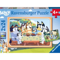Palapeli Ravensburger 2 x 24 palaa Bluey