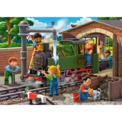 Palapeli Ravensburger 2 x 24 palaa Airplane & Train ​Repairs