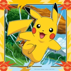 Palapeli Ravensburger 3 x 49 palaa Pokémon