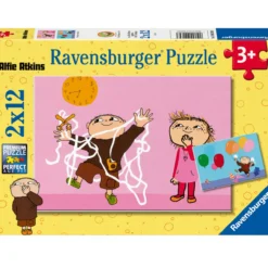 Palapeli Ravensburger 2 x 12 palaa Alfons Åberg