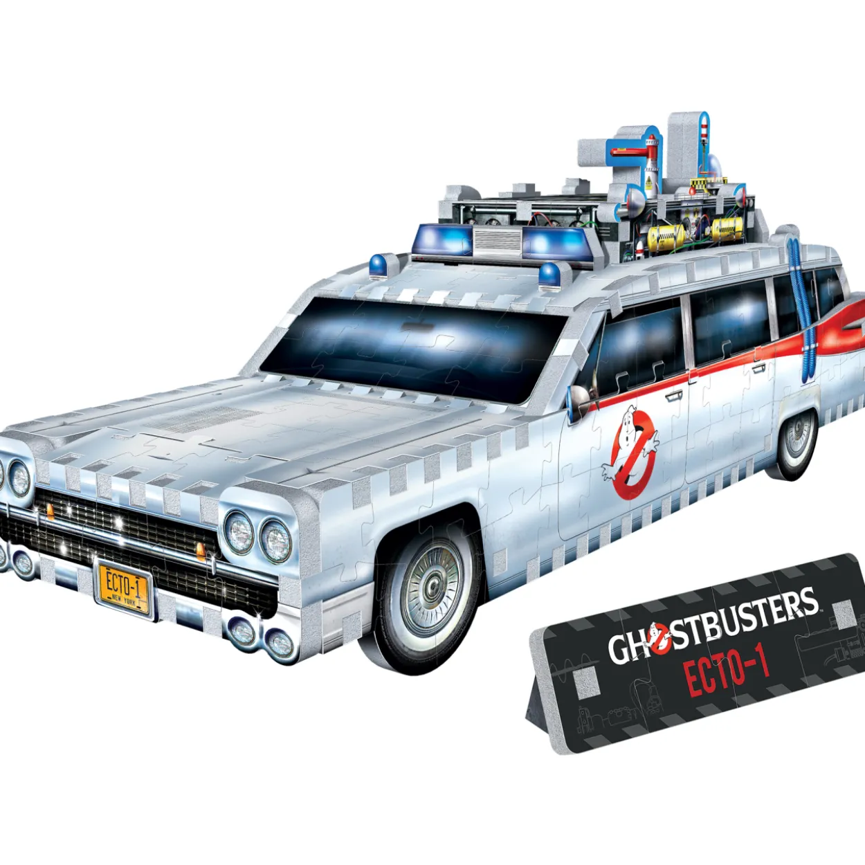 Palapeli Wrebbit 3D Ghostbusters Ecto-1 280 palaa