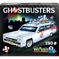 Palapeli Wrebbit 3D Ghostbusters Ecto-1 280 palaa