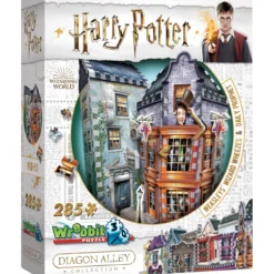 Palapeli Wrebbit 3D Weasleys WW & Daily Prophet 285 palaa