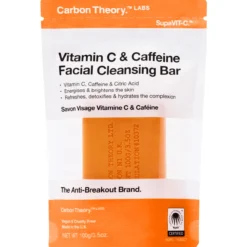 Palasaippua kasvoille Carbon Theory 100 g C-vitamiini & kofeiini