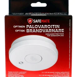 Palovaroitin optinen, sarjaankytkettävä paristolla