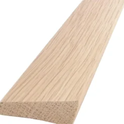 Parkettilista Cent 14 x 40 x 3050 mm 5 kpl lakattu valkotammi