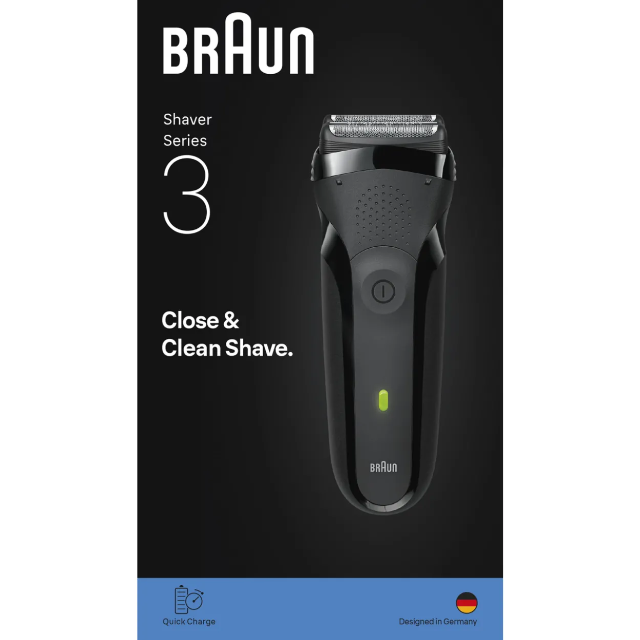 Parranajokone Braun Series 3 300s