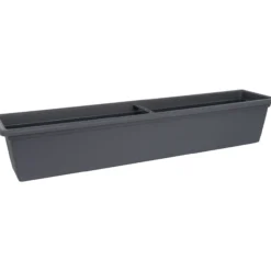 Parvekelaatikko Gardenico Myra 80 cm, antrasiitti