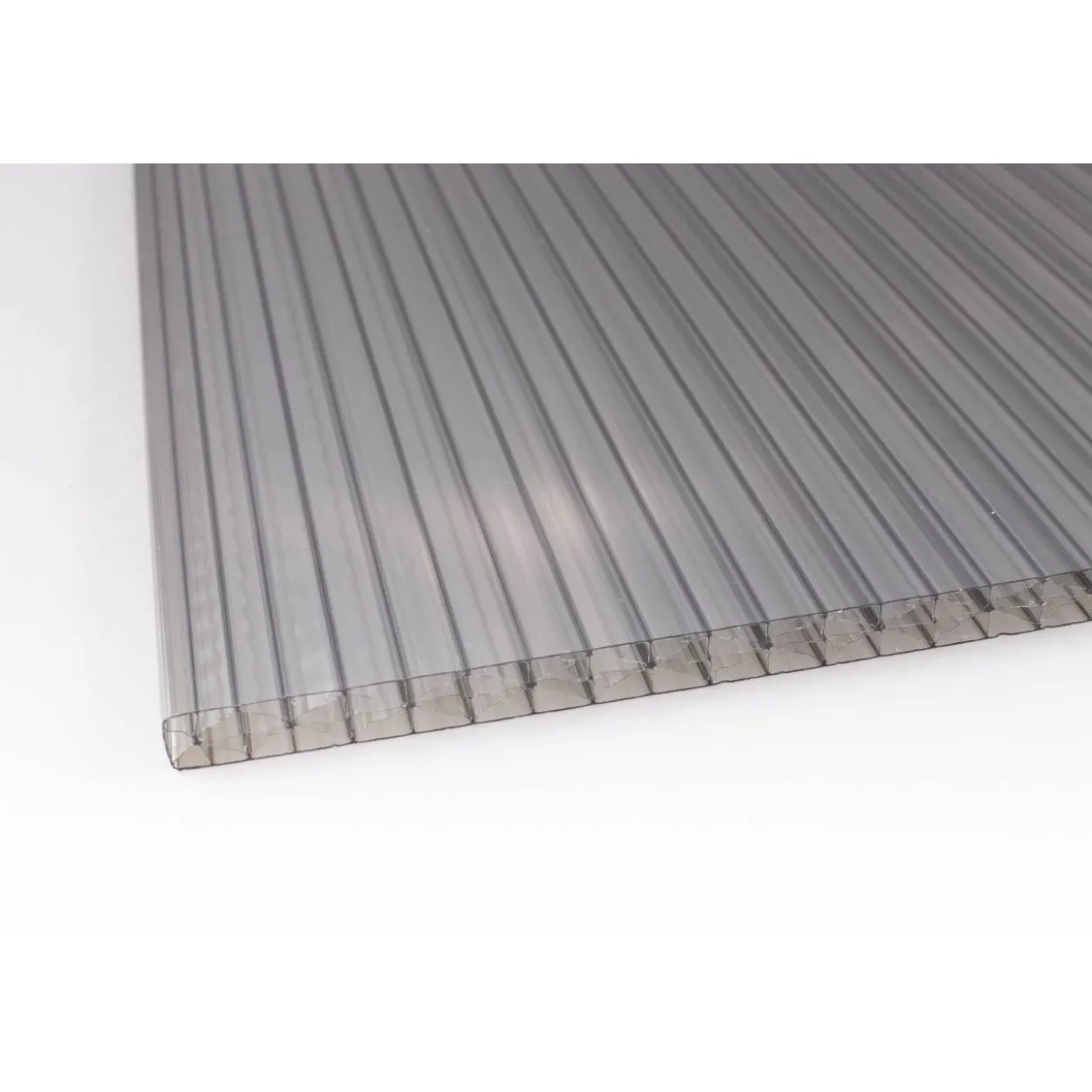 PC-kerroslevy Keraplast 16 mm 1050 x 2500 mm savunharmaa