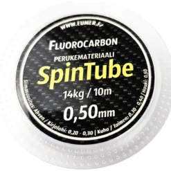 Perukemateriaali Spintube Fluorocarbon 0,50 mm / 10 m