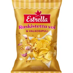 Perunalastu Estrella 275 g ruskistettu voi & valkosipuli