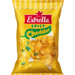 Perunalastu Estrella 275 g Spicy Cheddar