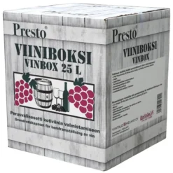 Perusvälinesetti Presto viiniboksi