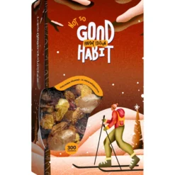Pähkinä-hedelmäsekoitus Good Habit 300 g suklainen