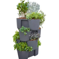 Pinottavat istutusruukut Gardenico Potato Pot, 4 osaa
