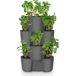 Pinottavat istutusruukut Gardenico Potato Pot, 4 osaa