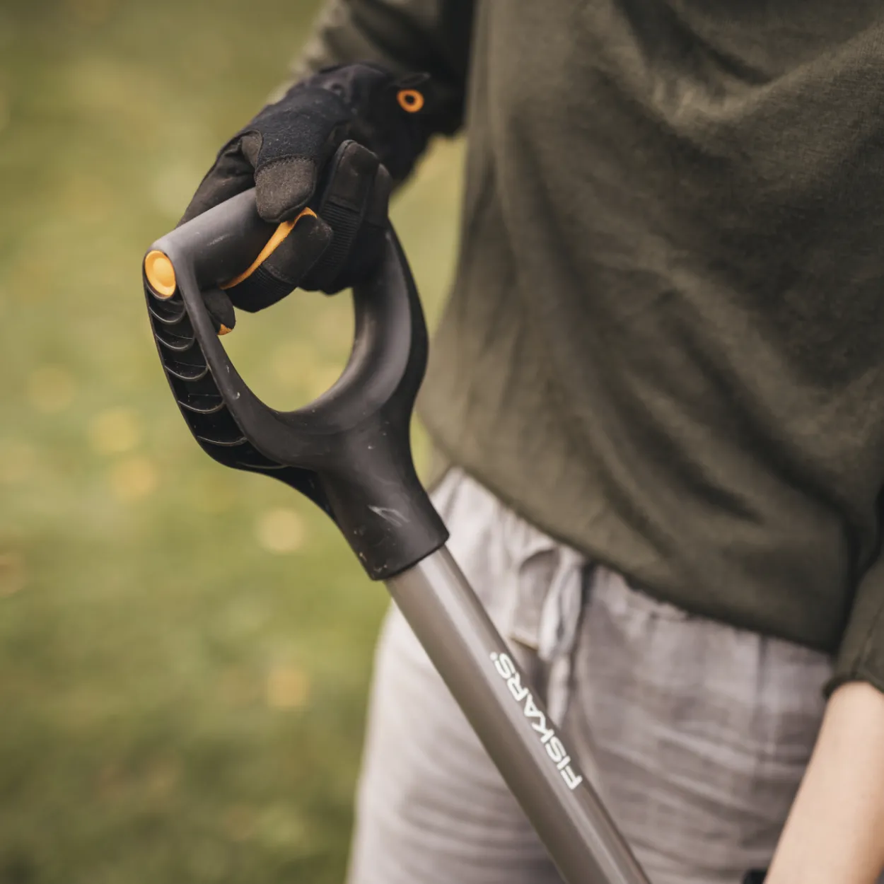 Pistolapio Fiskars Ergonomic harmaa