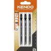 Pistosahanterä Kendo 2,5x100mm puulle ja metallille 3 kpl HCS