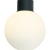 Plafondi Aneta Lighting Saltvik ulos musta/valkoinen