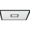 Plafondi EGLO Bordonara led 36W 59,5x59,5cm musta/valkoinen