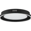 Plafondi EGLO Calagrano led 11,5W ja 10W 38cm musta/valkoinen