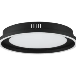 Plafondi EGLO Calagrano led 11,5W ja 10W 38cm musta/valkoinen