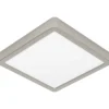Plafondi EGLO Fueva 5 led 17W 21x21cm mattanikkeli/valkoinen