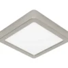 Plafondi EGLO Fueva 5 led 11W 16x16cm mattanikkeli/valkoinen