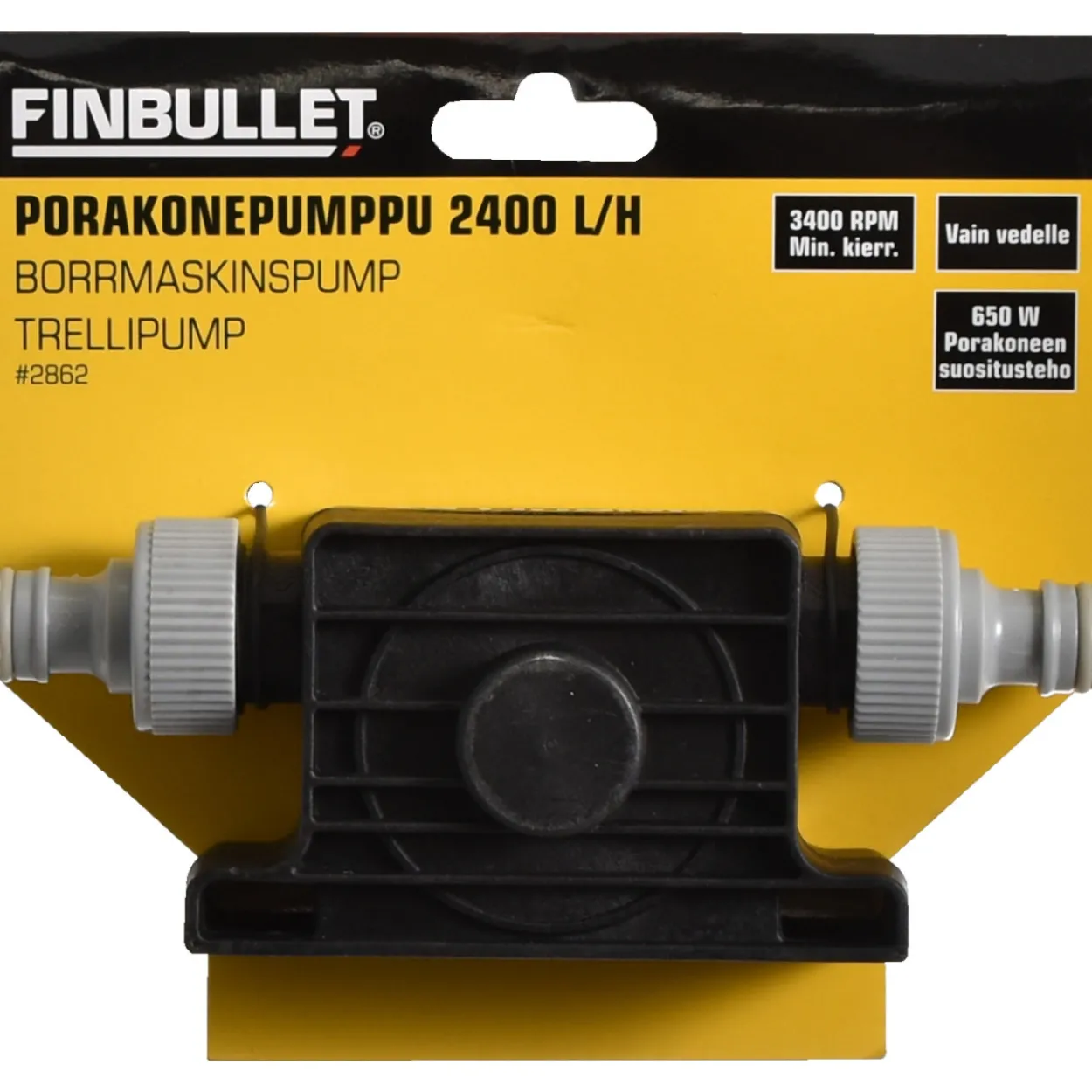 Porakonepumppu Finbullet 2400 l/H