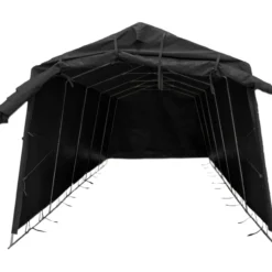 Pressutalli Fornorth 3,4 x 7 m, 500g/m2, musta