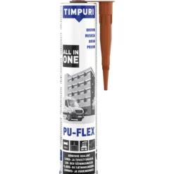PU-FLEX Liima- ja tiivistysmassa 300 ml, ruskea