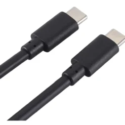 Punottu kaapeli Mobia USB-C, USB-C 60 W musta, 1 m