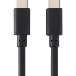 Punottu kaapeli Mobia USB-C, USB-C 60 W musta, 1 m