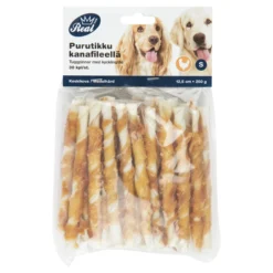 Purutikku Real Dog 30 kpl 250 g kanafile