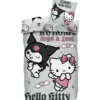 Pussilakanasetti 150 x 210 cm Hello Kitty