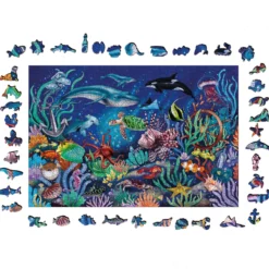 Puupalapeli Ravensburger 500 palaa Under the Sea