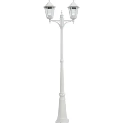 Pylväsvalaisin Kartano PKK-2-U E27 max 2 x 100 W valkoinen