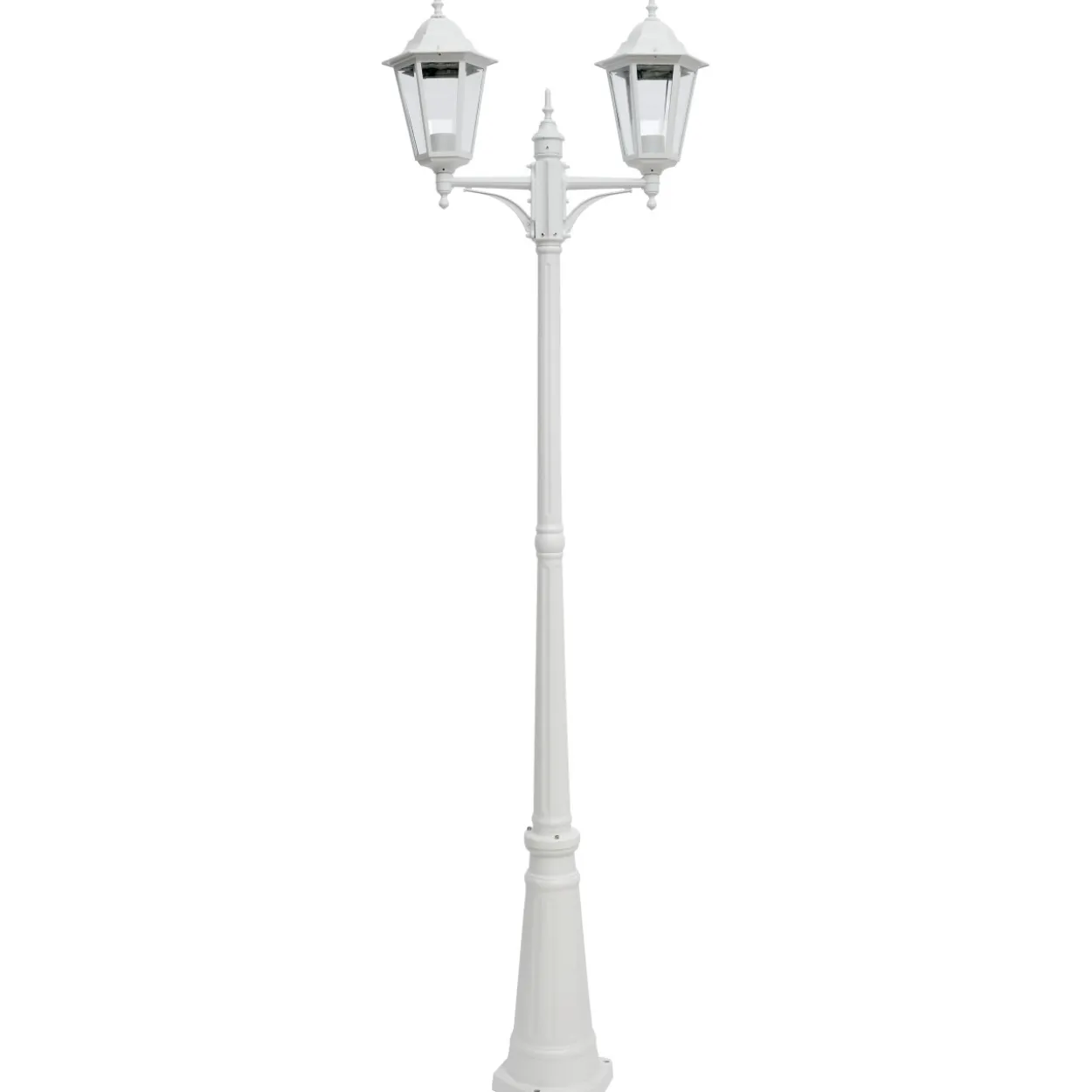 Pylväsvalaisin Kartano PKK-2-U E27 max 2 x 100 W valkoinen