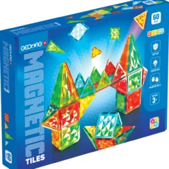 Rakennussarja Geomag 60 kpl Magnetic Tiles