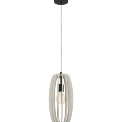 Riippuvalaisin EGLO Bajazzara 40W Ø26cm harmaa/musta
