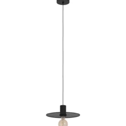 Riippuvalaisin EGLO Ikeston 40W Ø28cm musta