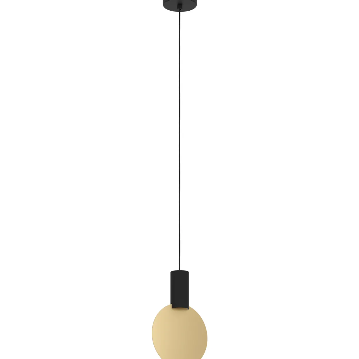 Riippuvalaisin EGLO Sarona led 4,5W Ø21cm musta/kulta