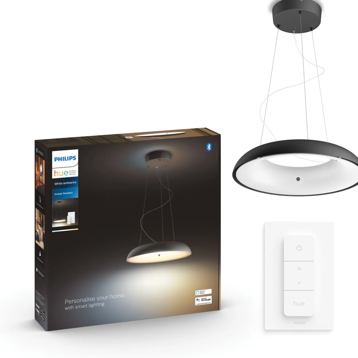 Riippuvalaisin Philips Hue Amaze, musta