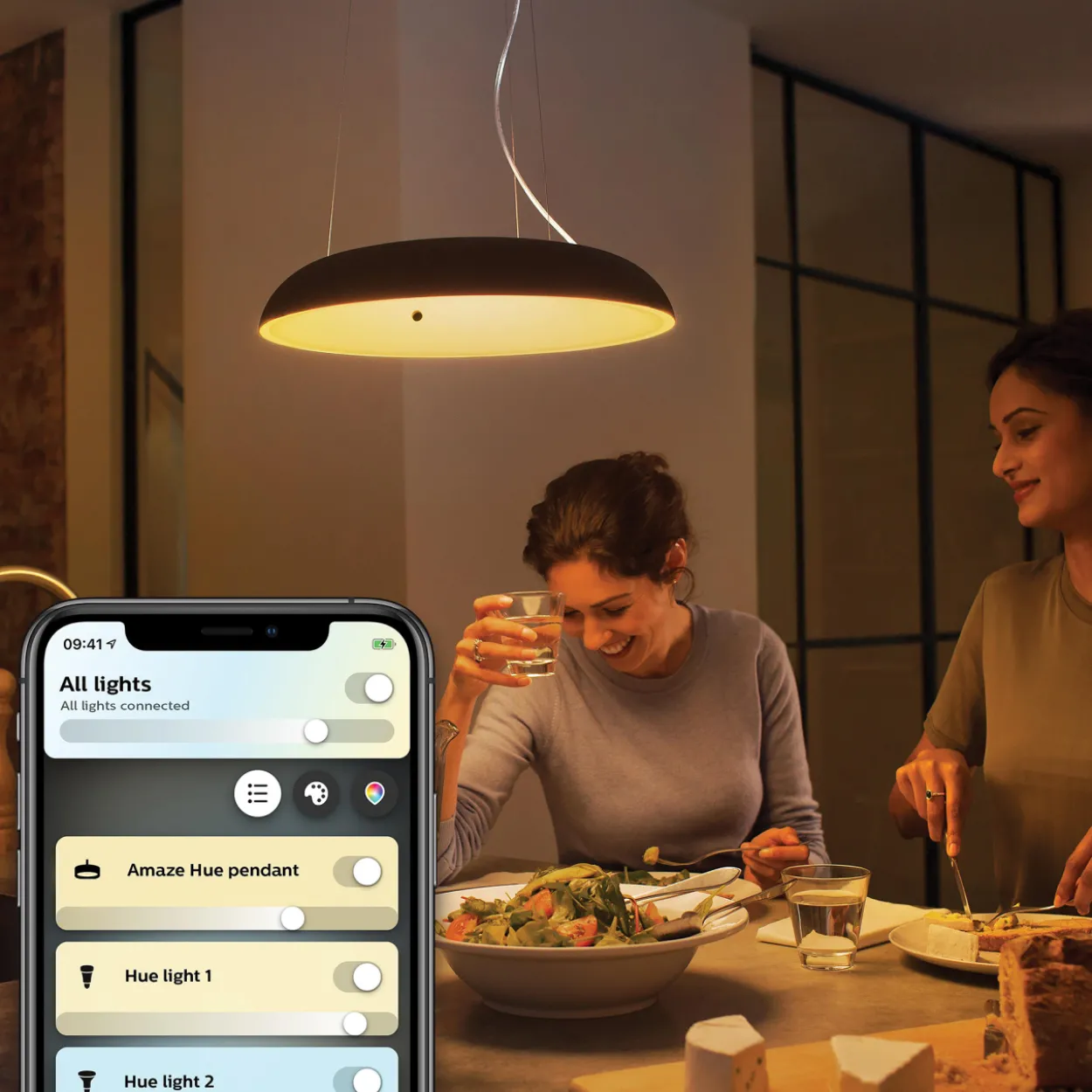 Riippuvalaisin Philips Hue Amaze, musta