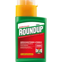 Rikkakasvien torjunta-aine RoundUp 250 ml Speed X tiiviste