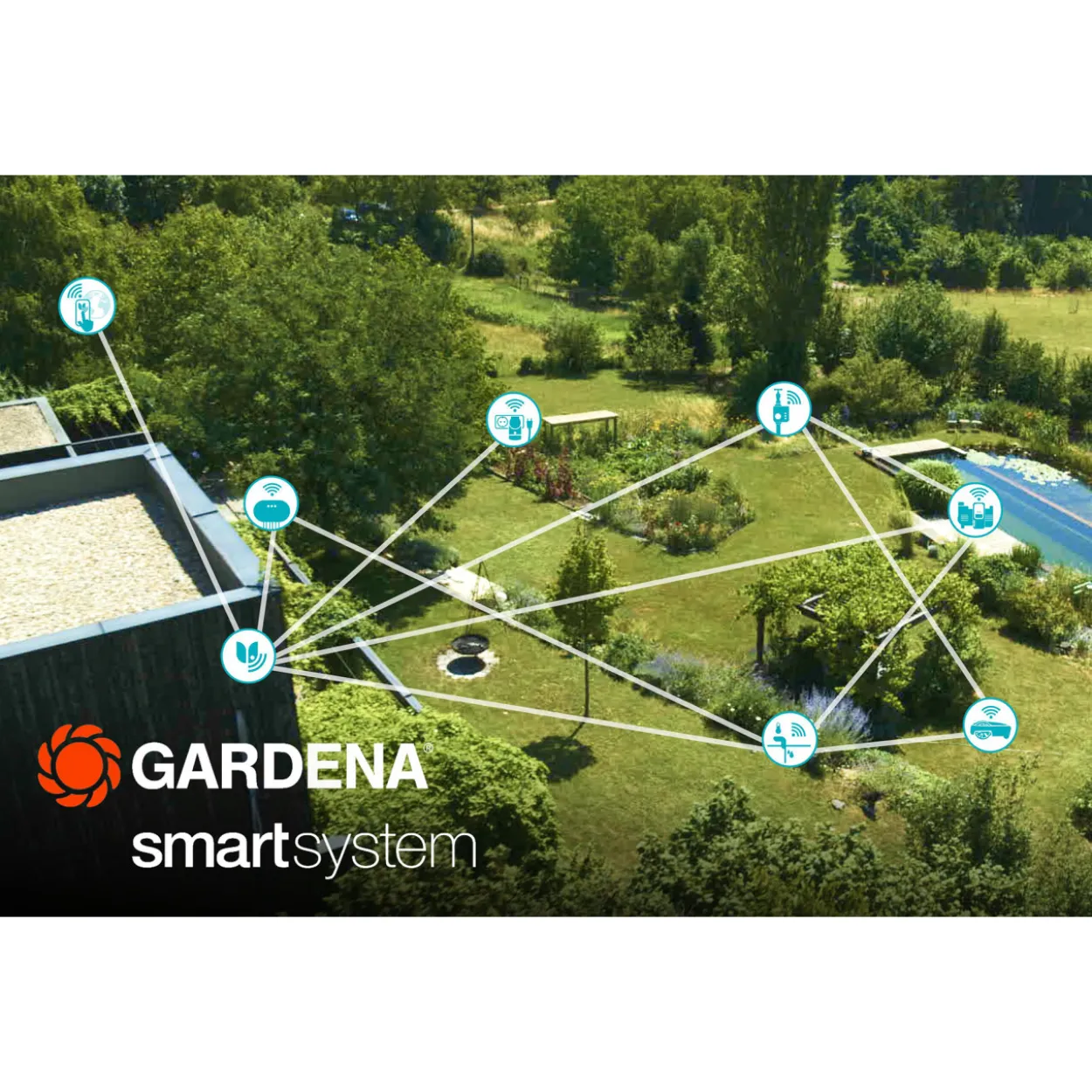 Robottiruohonleikkuri Gardena Smart Sileno Life 1100