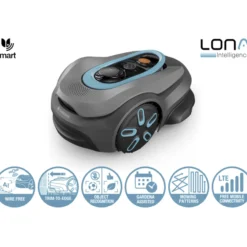 Robottiruohonleikkuri Gardena smart SILENO sense 600, rajalangaton